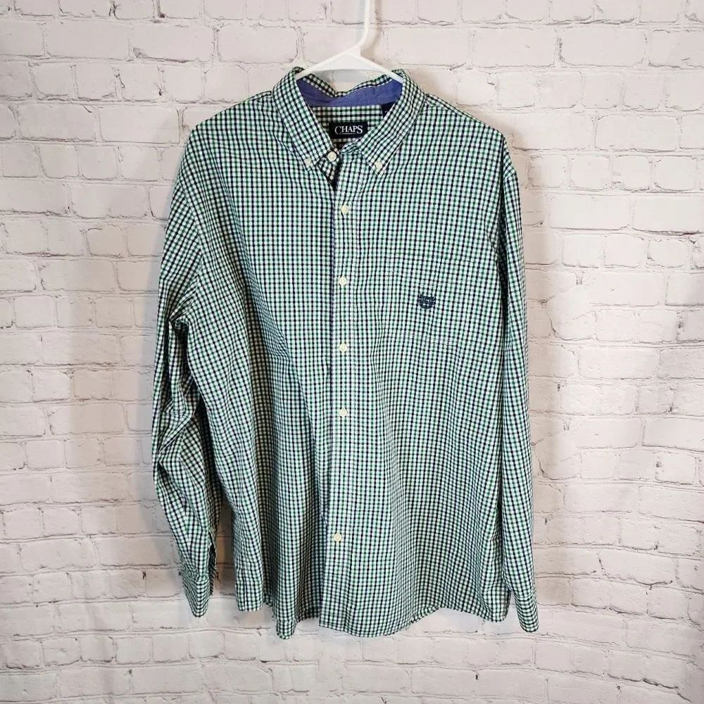 Men's Chaps button down longsleeve, size XL